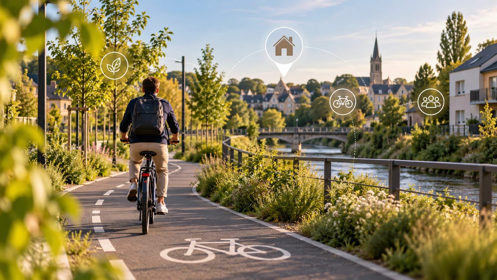 Janzé : pourquoi le développement des pistes cyclables devient un critère décisif pour les acquéreurs