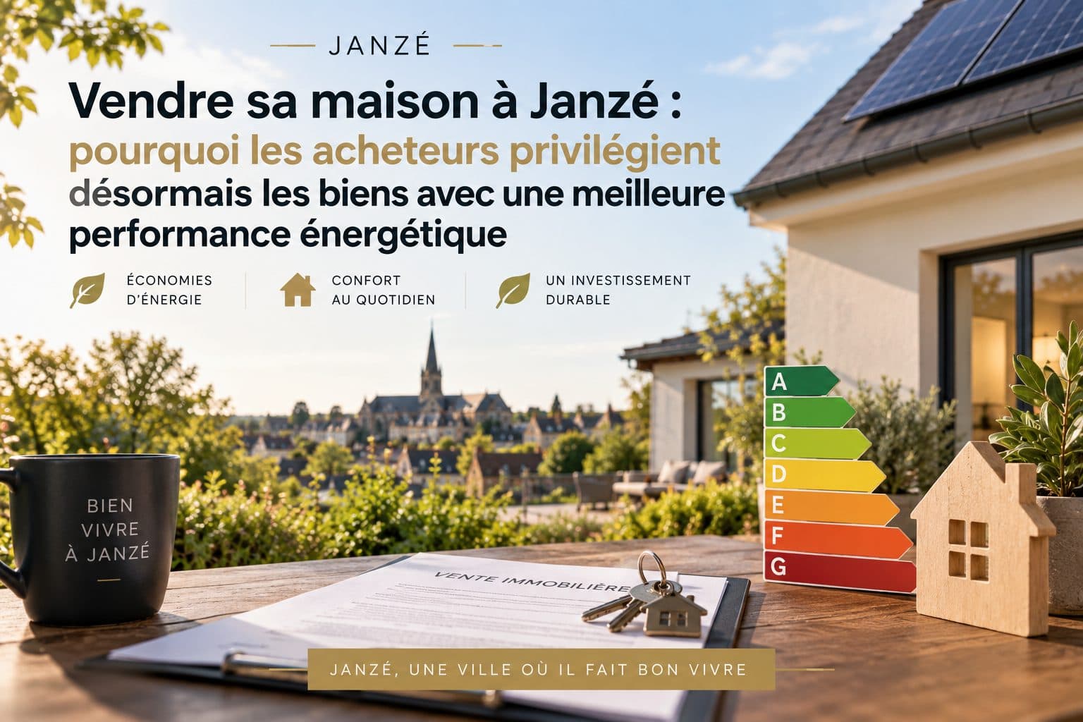 Vendre sa maison à Janzé : pourquoi les acheteurs privilégient désormais les biens avec une meilleure performance énergétique
