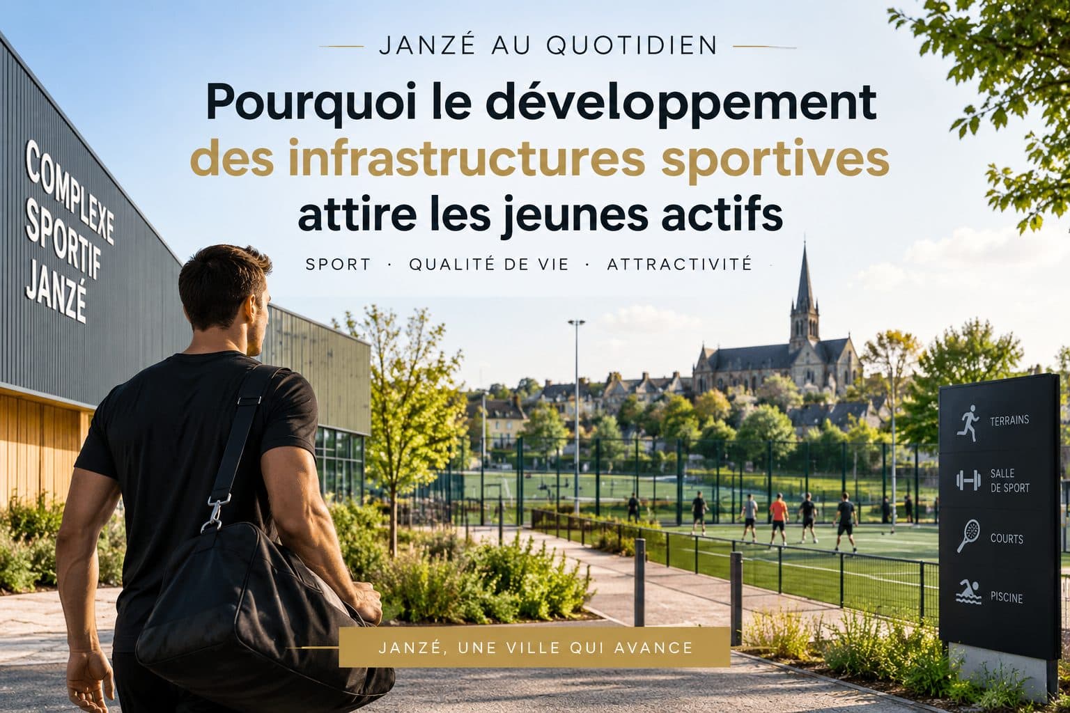Janzé au quotidien : pourquoi le développement des infrastructures sportives attire les jeunes actifs