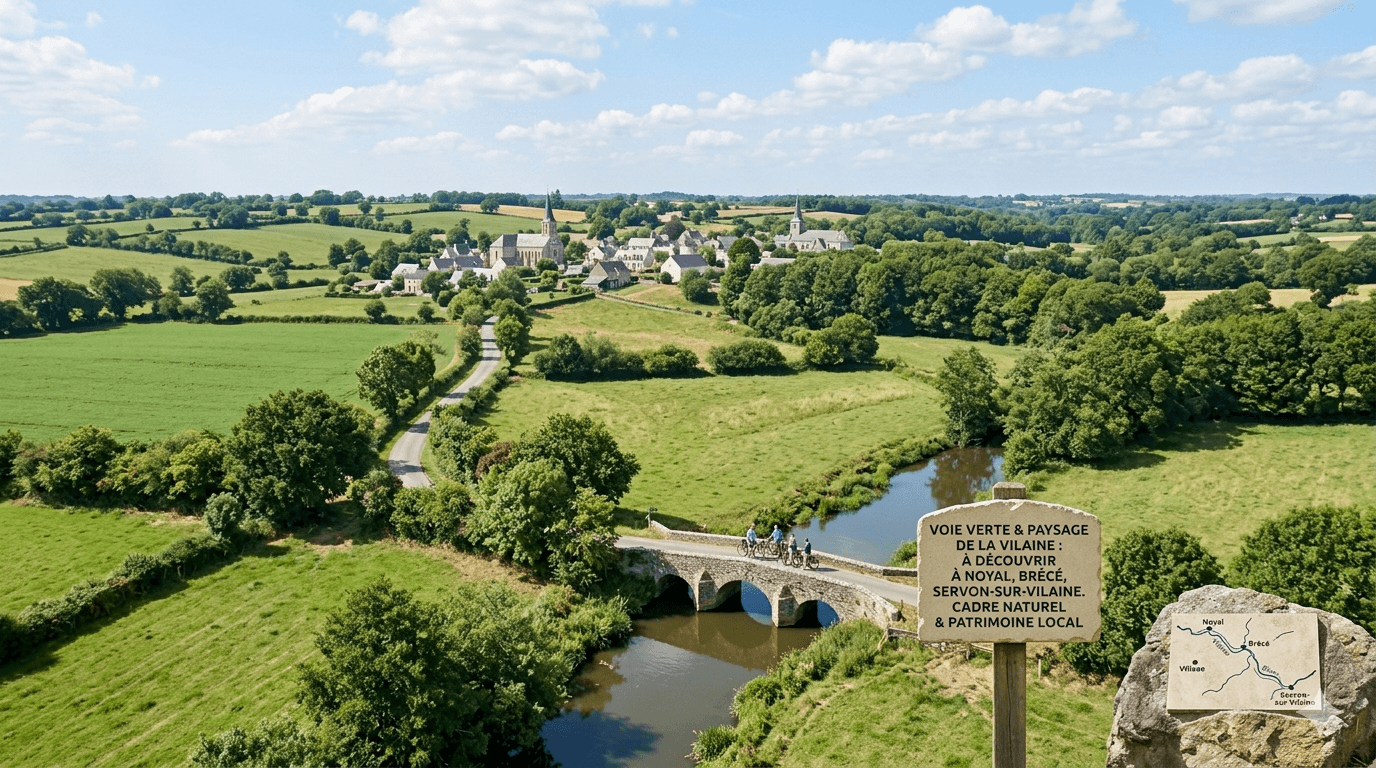 Vivre à Noyal-sur-Vilaine, Brécé, Servon-sur-Vilaine