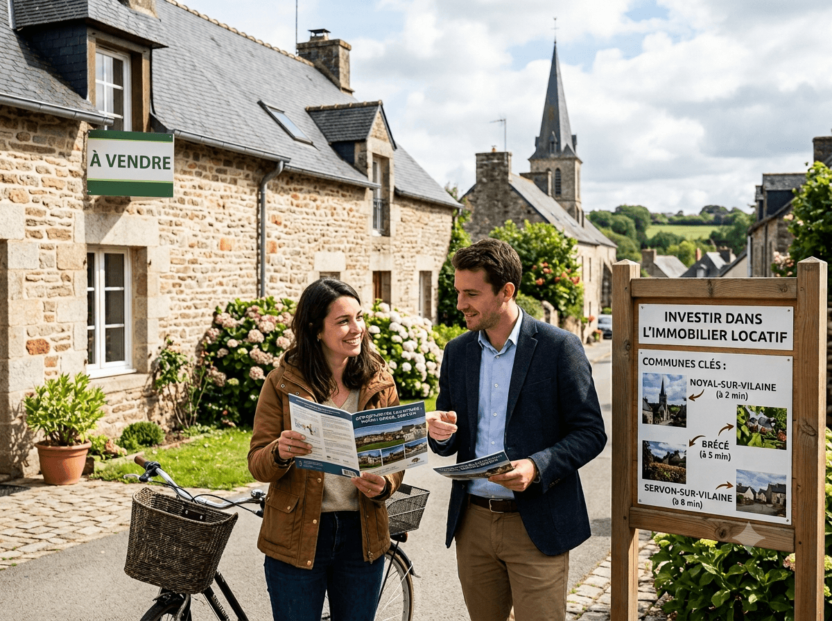 Investir dans l'immobilier locatif à Noyal-sur-Vilaine, Brécé et Servon-sur-Vilaine : les quartiers à privilégier en 2026